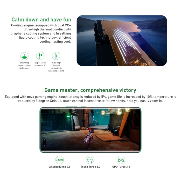 Dual Back + Dual Front Cameras, Screen Fingerprint Identification, 6.78 inch HarmonyOS Qualcomm Snapdragon 778G 4G Octa Core up to 2.4GHz, Network: 4G, OTG, NFC, Not Support Google Play, nova 11 Pro 256GB, nova 11 Pro 256GB Kunlun Glass