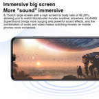 Dual Back Cameras, Face ID & Side Fingerprint Identification, 6000mAh Battery, 6.75 inch HarmonyOS 3.0 Octa Core, Network: 4G, OTG, Not Support Google Play, 128GB